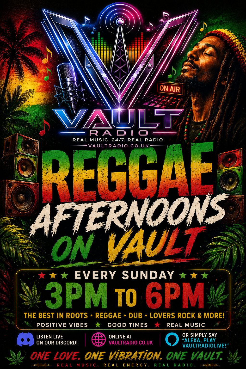 Reggae Afternoons on Vault