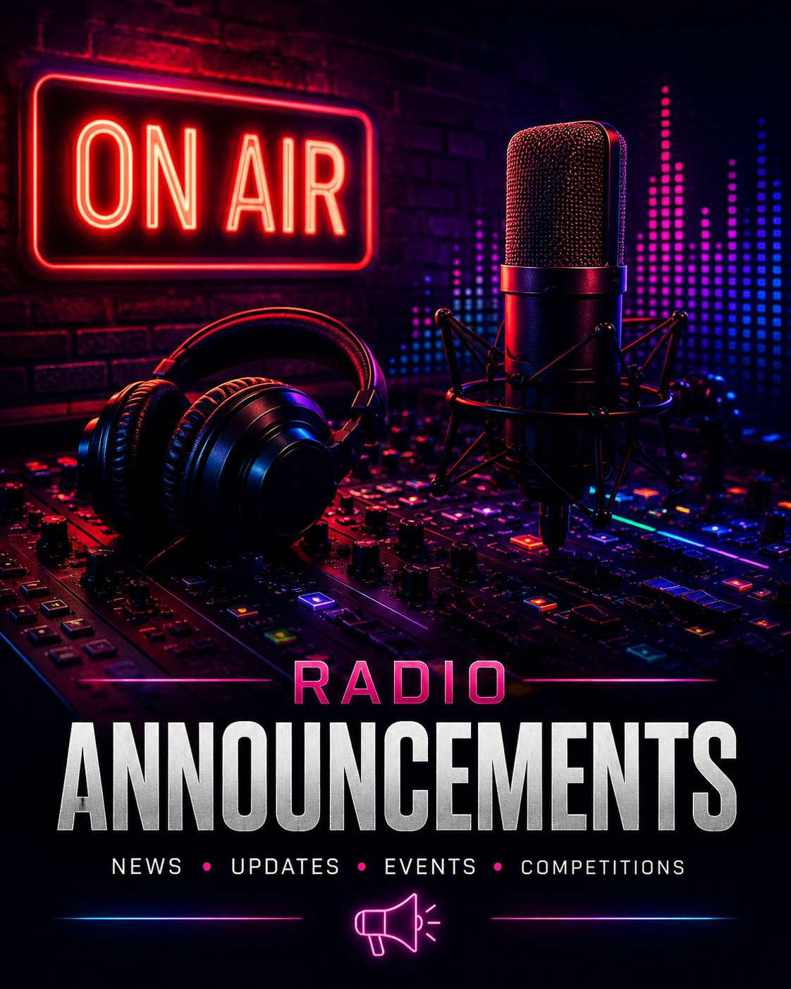 Vault Radio announcements